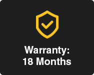 Warranty: 18 Months
