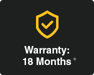 Warranty: 18 Months