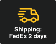 Shipping: FedEx 2 days